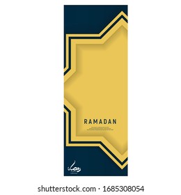 ramadan backgrounds vector,Ramadan kareem on navy blue abstract background
