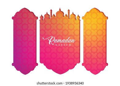Ramadan badge for template design