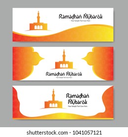 Ramadan Banner Islamic Center of Washington USA
