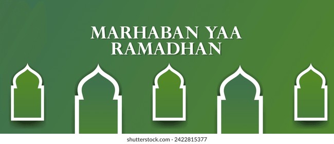 ramadan banner Islamic event background