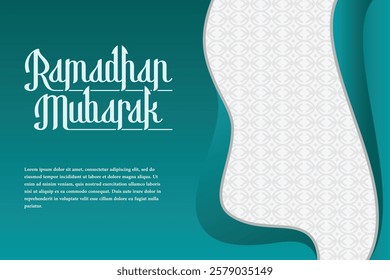 Ramadan Banner Poster Design Template