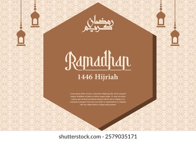 Ramadan Banner Poster Design Template