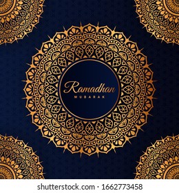Ramadan banner template promotion for islamic holiday
