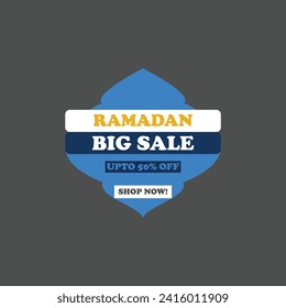 Ramadan big sale banner discount