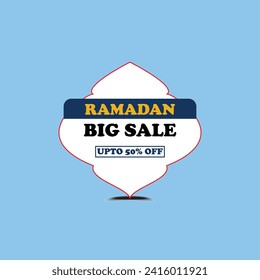 Ramadan big sale banner discount