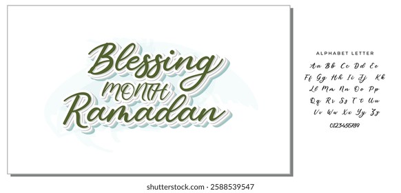 Ramadan blessing month ramadan tshirt design template vector file. Ramadan Kareem tshirt design