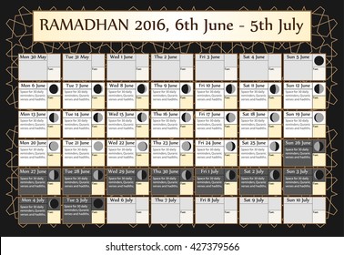 Muslim Calendar High Res Stock Images Shutterstock