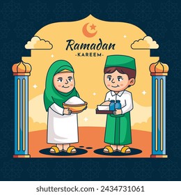 Celebración de Ramadán. Fondo de Ramadán. 10 de marzo. Plantilla de diseño de ilustración vectorial para póster, banner, flyer, tarjeta, poste, cubierta, postal. Ramadán Kareem. Ramadán Mubarak. Saludo islámico.