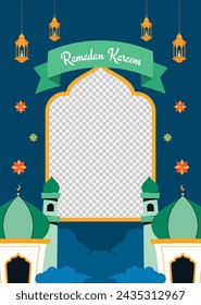 Celebración de Ramadán. Fondo de Ramadán. 10 de marzo. Plantilla de diseño de ilustración vectorial para póster, banner, flyer, tarjeta, poste, cubierta, postal. Ramadán Kareem. Ramadán Mubarak. Saludo islámico.