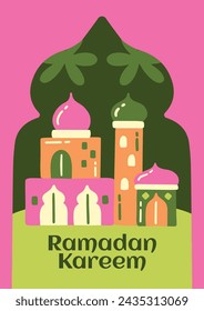 Ramadan Celebration. Ramadan background. March 10. Vector illustration design Template for Poster, Banner, Flyer, Card, Post, Cover, Postcard. Ramadan Kareem. Ramadan Mubarak. Islamic greeting.