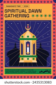 Celebración de Ramadán. Fondo de Ramadán. 10 de marzo. Plantilla de diseño de ilustración vectorial para póster, banner, flyer, tarjeta, poste, cubierta, postal. Ramadán Kareem. Ramadán Mubarak. Saludo islámico.