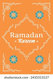 Ramadan-Feier. Ramadan-Hintergrund. 10. März. Vektor-Illustration Design-Vorlage für Poster, Banner, Flyer, Karte, Post, Cover, Postkarte. Ramadan Kareem. Ramadan Mubarak. Islamischer Gruß.