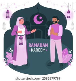 Ramadan Celebration Vector Art Design