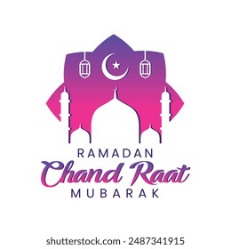 Ramadan Chand Raat Mubarak greeting card
