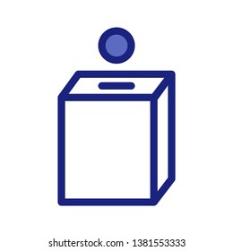 Ramadan charity donate money Vector Flat Icons. Editable Stroke and color.
