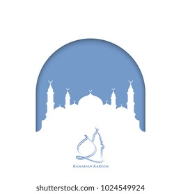 Ramadan design greeting card