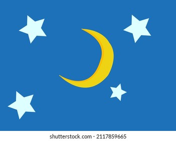 Ramadan design for the moon