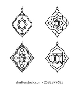 Ramadan Design Ornament Vector Illustration
