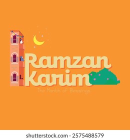 Ramadan design, Ramzan Karim, Month of blessings, Month of fasting, Holy Month, Islamic Calendar, Muslims, Ramadan, greetings, festive, holidays, occasions