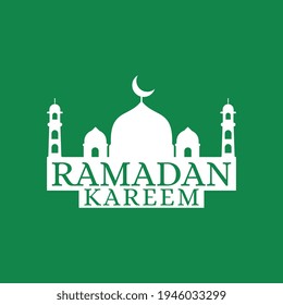 Ilustración vectorial de diseño de Ramadan, ramadan kareem