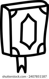 Diseño de Ramadán, dibujo de la línea vectorial del ornamento islámico, ilustración del vector de traza de una sola línea del festival islámico, tarjeta de saludo Ramadan Kareem 