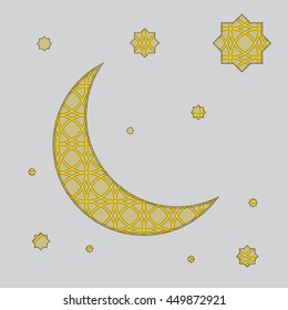 Ramadan. Designer lamp which is suitable for holiday cards, website, printing products, and printing for outdoor advertising.