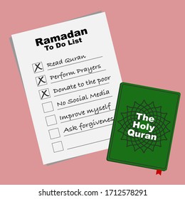 Ramadan To Do List - How to become a good Muslim