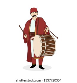 ramadan drummer, drum, Ramadan, Ramazan Davulcusu, Ottoman, playing drum,islamic, muslim, ramadan kareem, ramadan drummer