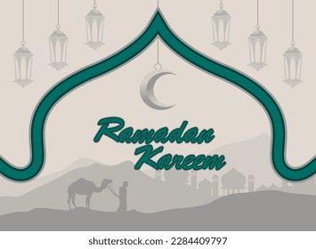 Ramadan and Eid Greeting Backgrounds