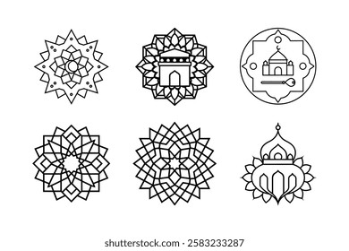 Ramadan and Eid Islamic Mandala