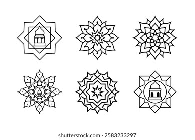 Ramadan and Eid Islamic Mandala