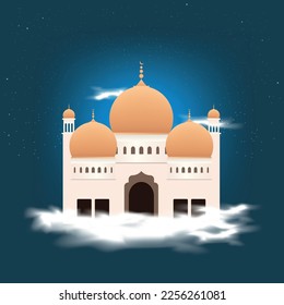 Ramadan and eid ul-fitr social media banner template