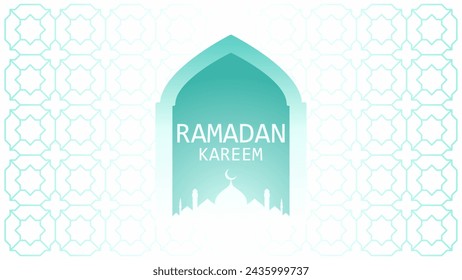 Ramadan event greeting vector background. Islam greeting for ramadan celebration or islamic event. Islamic background for ramadan, eid, mubarak and muslim culture