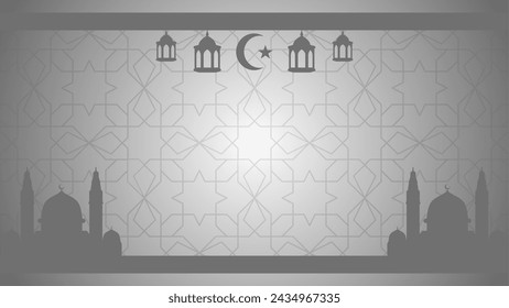 Ramadan event vector background. Islam background for ramadan celebration or islamic event. Islamic background for ramadan, eid, mubarak and muslim culture