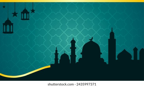 Ramadan event vector background. Islam background for ramadan celebration or islamic event. Islamic background for ramadan, eid, mubarak and muslim culture