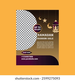 Ramadan Fashion Sale Flyer Up to 50% Off for Men, Women