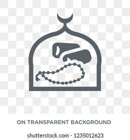 Ramadan Fasting icon. Trendy flat vector Ramadan Fasting icon on transparent background from Religion  collection. 