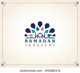 Ramadan fest vector design template