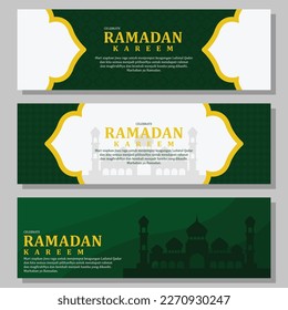 Ramadan, festivals, design posters, banners, backgrounds etc., translated into English: prepare your body and soul to take victory