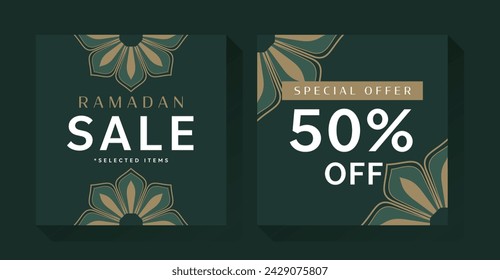 Ramadan Festive Sale Banner Template