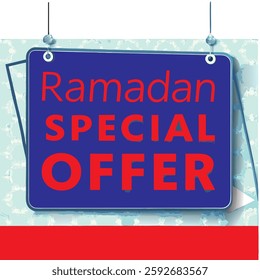 Ramadan food promotion social media post template