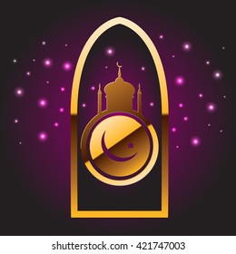 Ramadan  graphic background eps 10 vector