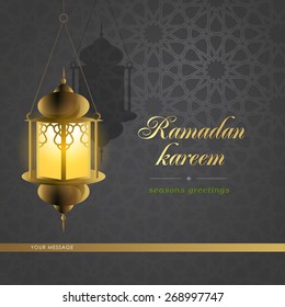 Ramadan graphic design.