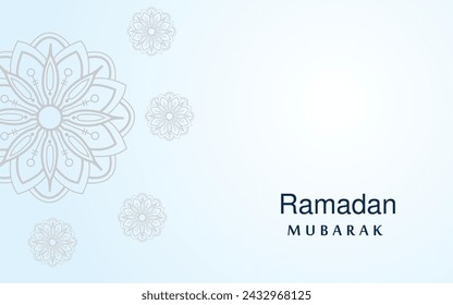 Ramadan Gruß Hintergrund Vektor-Illustration