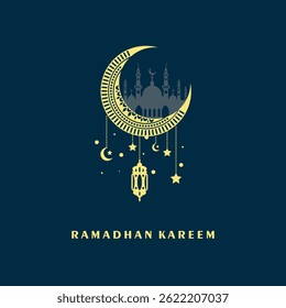 Ramadan Greeting Card Design, Background, Ramadan Karem
