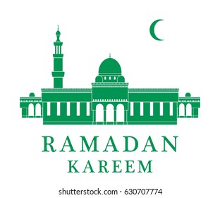 Ramadan. Greeting card. Jordan