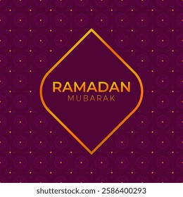 Ramadan greeting card, postcard, banner. Ramadan mubarak. Vector illustration. 