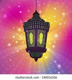 Ramadan Greeting Card template