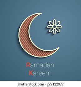 Ramadan greetings background. Eps10 vector for your design