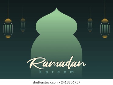 El Ramadán saluda sin esfuerzo con nuestra plantilla sencilla. La sencillez del diseño permite que la belleza del mensaje, 'Ramadan Kareem', brille a través de él.